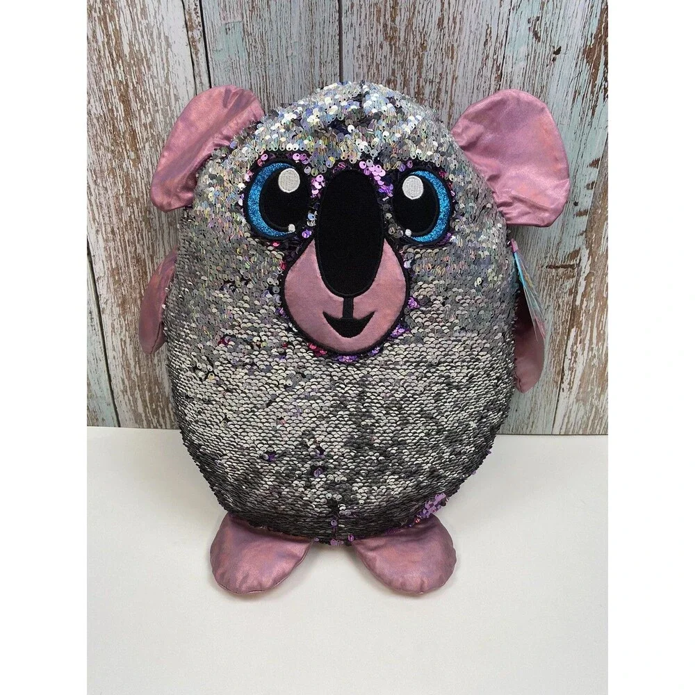 Shimmeez Series 3 Ava Koala Reversible Sequin Plush Stuffed Animal 14